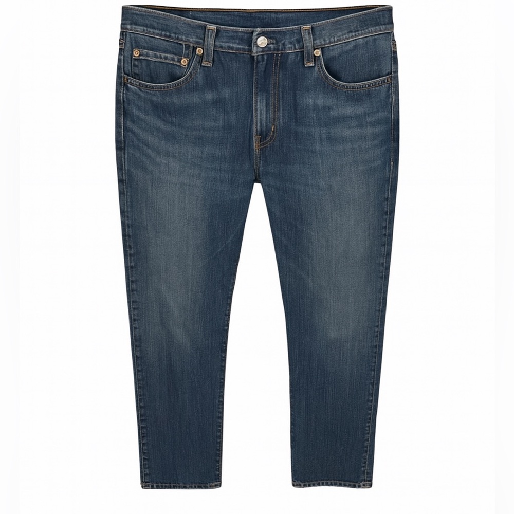 Levi’s 514 Men’s Straight Fit Jeans – Medium Wash Denim, Size 38x32